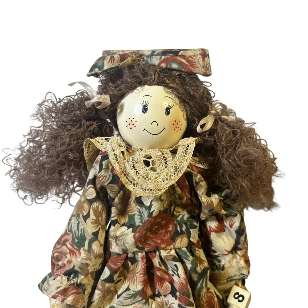 Naughty or Nice Lil Bits Doll with Funny Smoking Quote Sign Home Decor‎